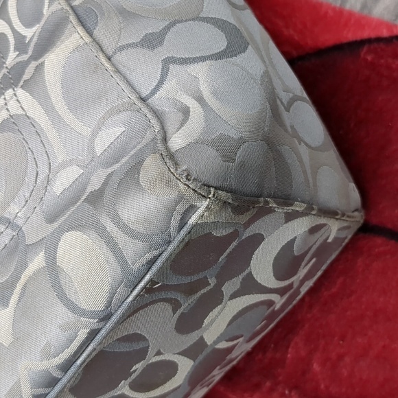 Coach Optic gray tote - Picture 10 of 16